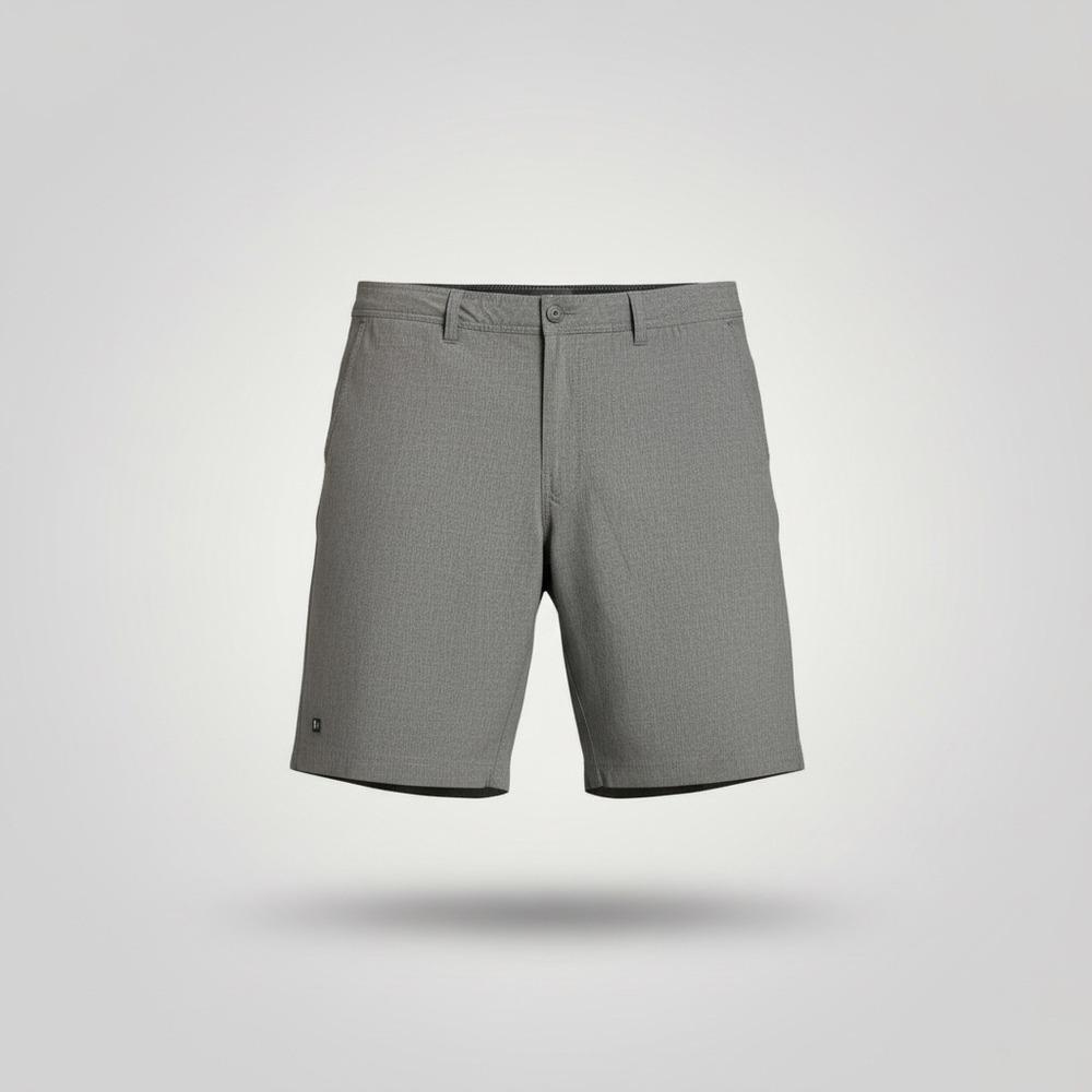 Linksoul Boardwalker Golf Shorts Mens 36 Gray Stretch Sport Active Casual Preppy